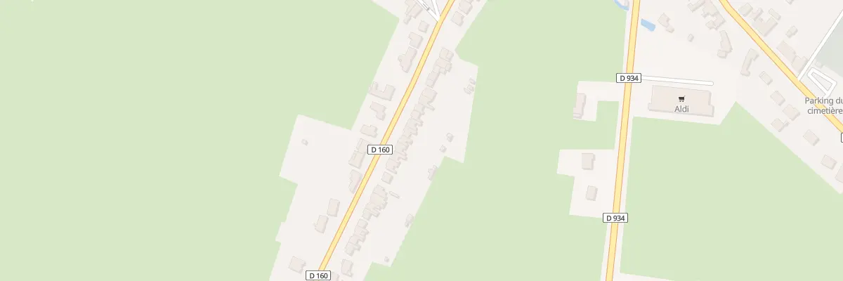 Plan du 60 Rue de la Folie à Landrecies