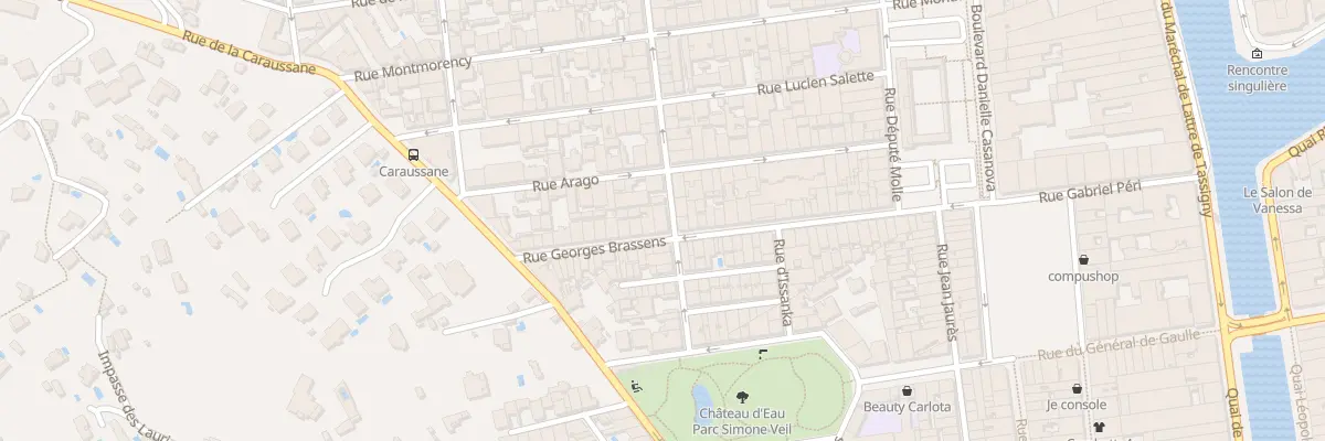 Plan du 15 Rue de la Révolution à Sète