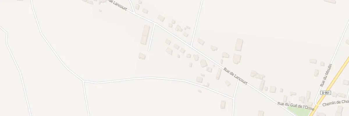 Plan du 27 Rue de Lancourt à Barbonne-Fayel