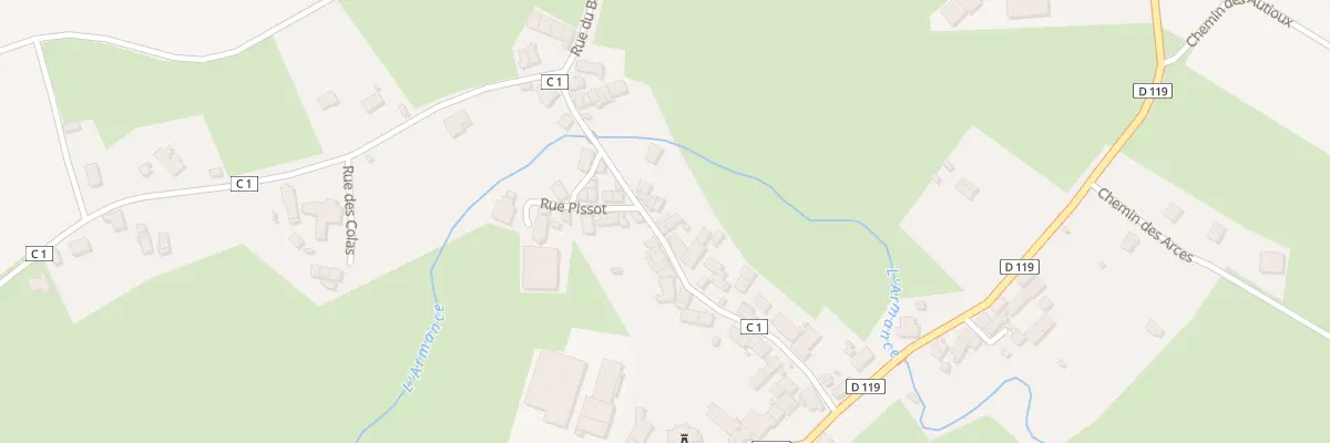 Plan du 5002 Le Bourg à Nuars