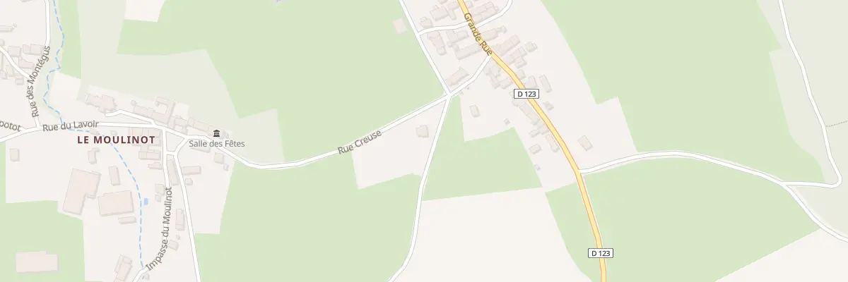 Plan du 5 Rue Creuse à Brosses