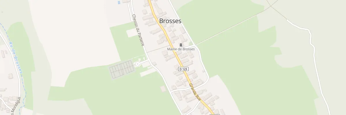 Plan du 27A Gr Grande Rue à Brosses