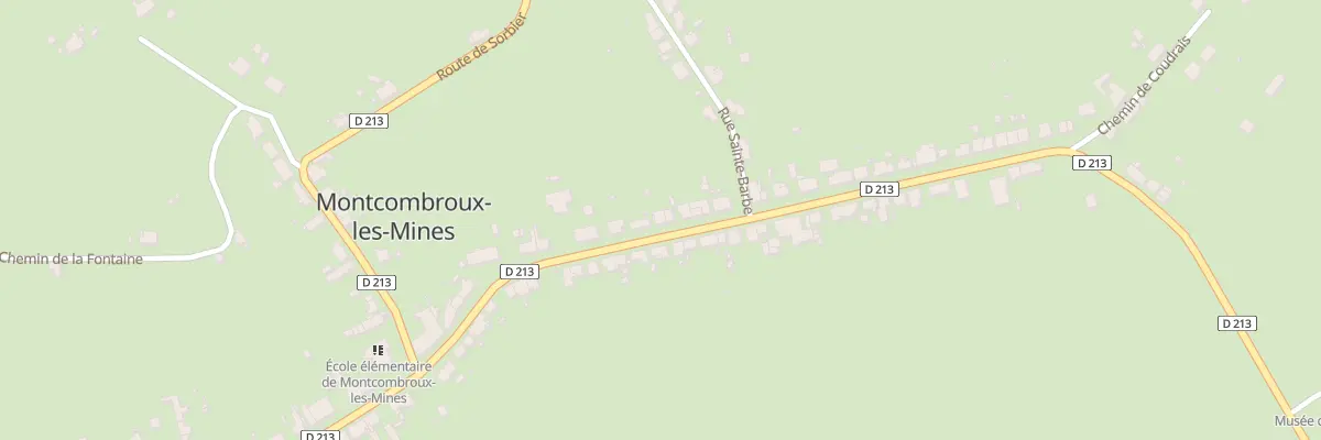 Plan du 23 Rue Marie-angèle Cléret à Montcombroux-les-Mines