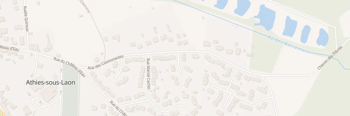 Plan du 24 Rue des Cosmonautes à Athies-sous-Laon