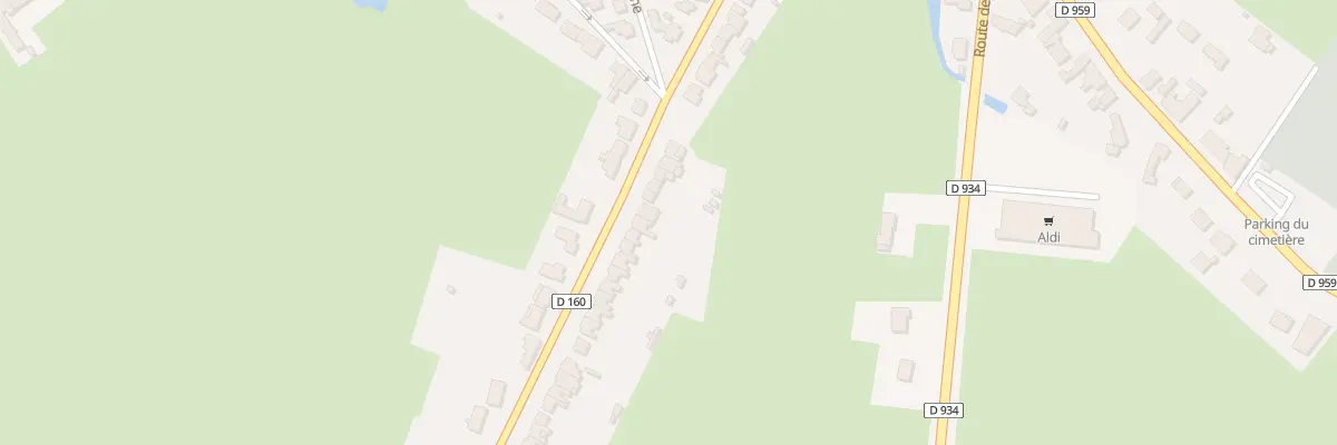 Plan du 50 Rue de la Folie à Landrecies