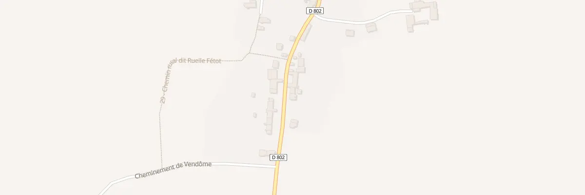 Plan du 13 Rte de Villers-Agron à Vézilly