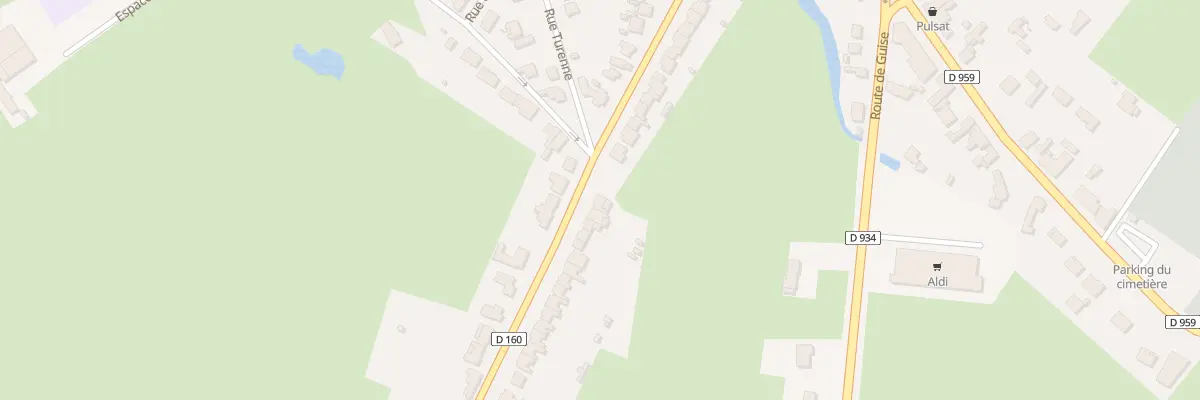 Plan du 40 Rue de la Folie à Landrecies