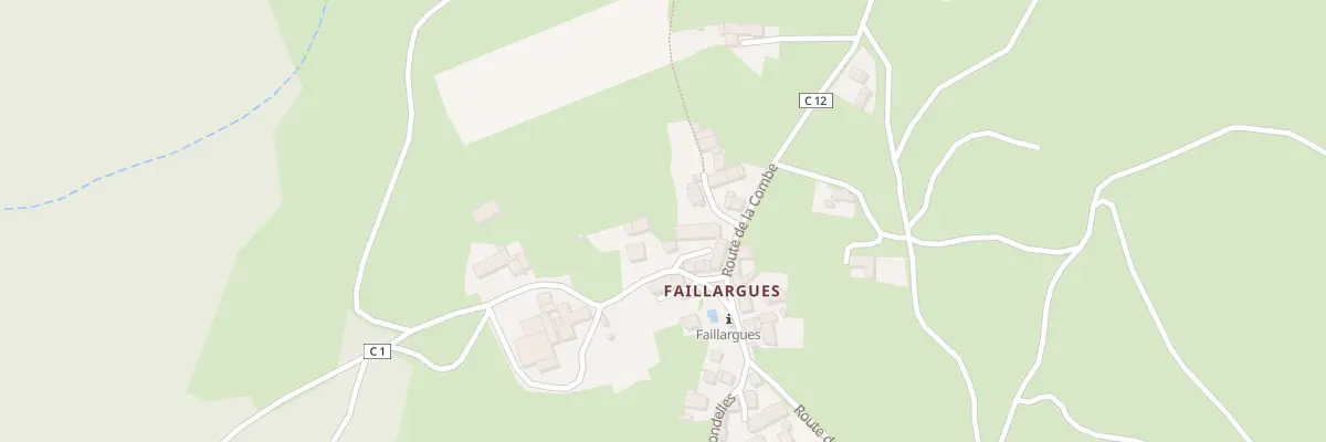Plan du 5521 Faillargues à Marsac-en-Livradois