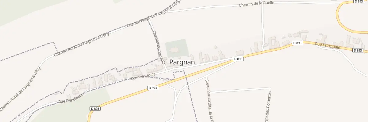 Plan du 22 Rue Principale à Pargnan