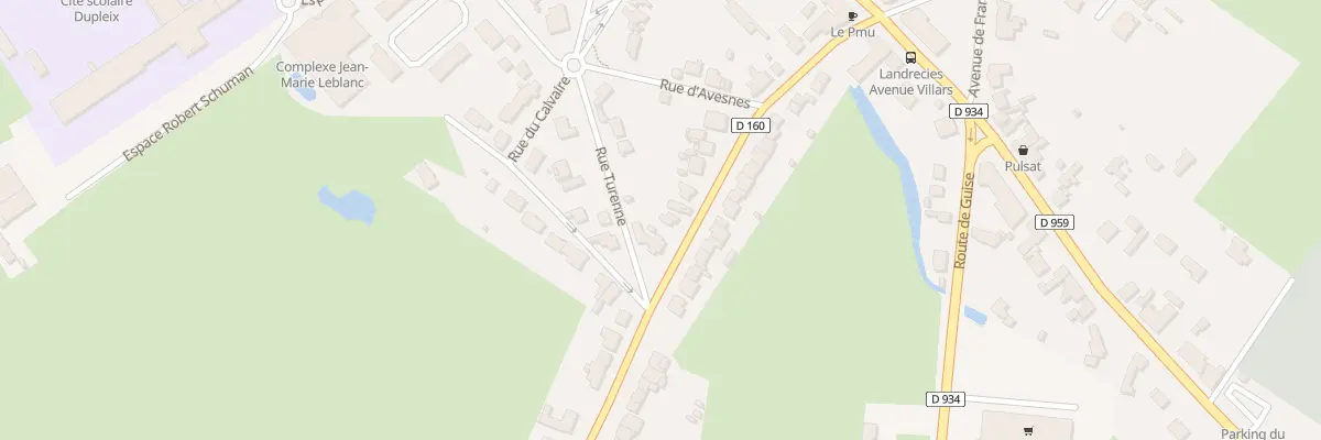 Plan du 17 Rue de la Folie à Landrecies