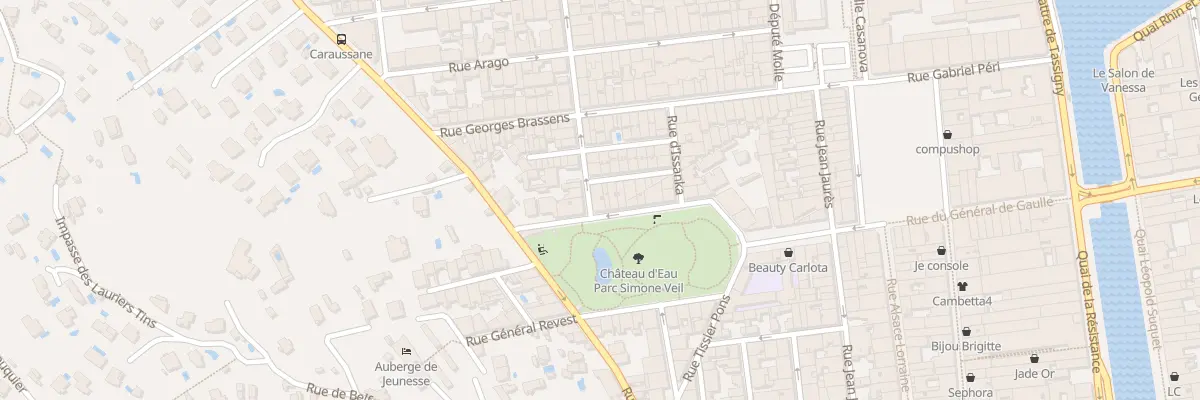 Plan du 2 Rue de la Révolution à Sète