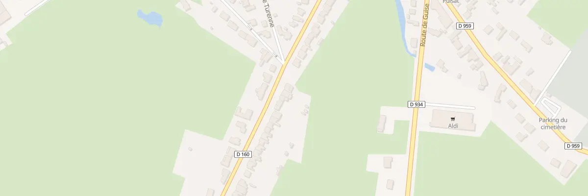 Plan du 42 Rue de la Folie à Landrecies