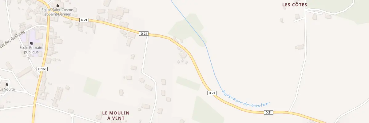 Plan du 5151 La Bousseille à Saint-Léon