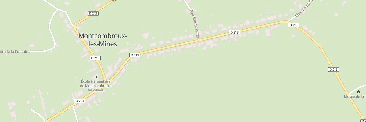 Plan du 32 Rue Marie-angèle Cléret à Montcombroux-les-Mines