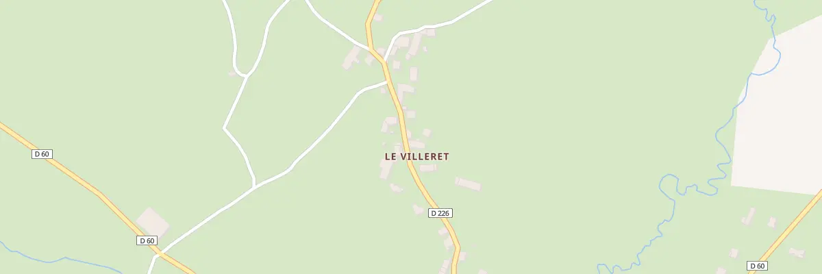 Plan du 5018 Le Villeret à Saint-Jean-la-Fouillouse