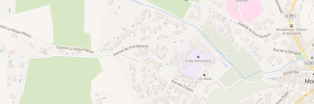 Plan du 2 All des Chênes Verts à Montarnaud