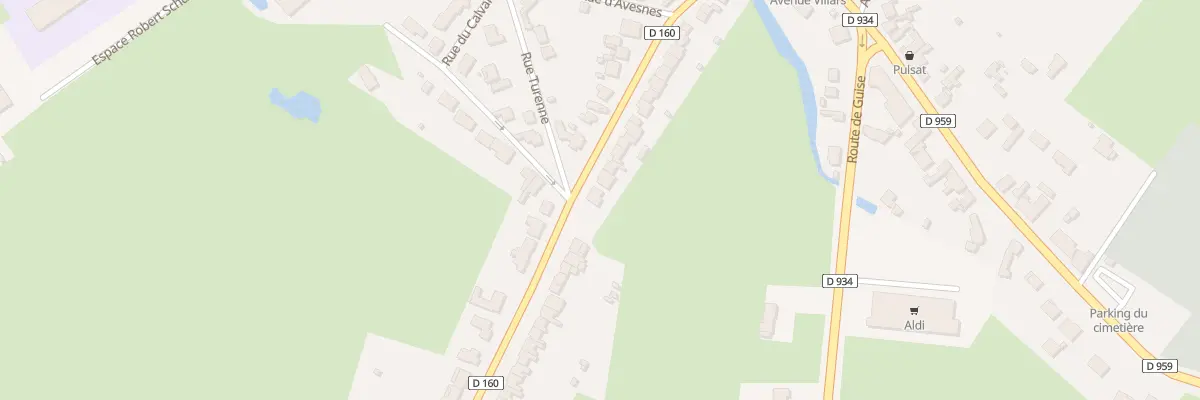 Plan du 38 Rue de la Folie à Landrecies