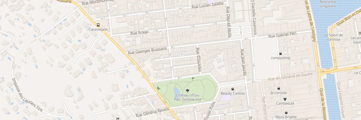 Plan du 9 Rue de la Fraternité à Sète