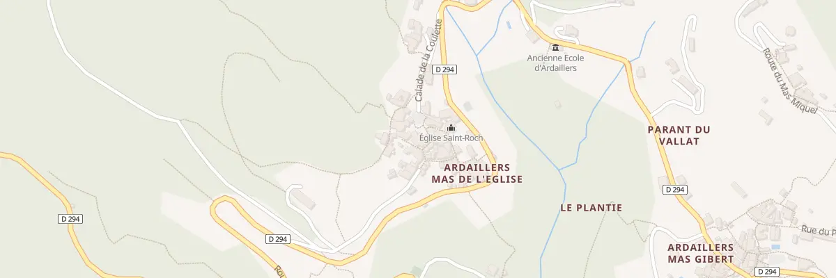 Plan du 5620 Ardaillers à Val-d’Aigoual