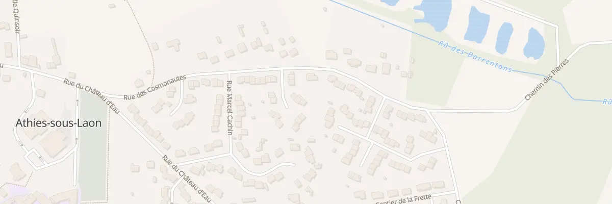 Plan du 9 Rue Jean Mermoz à Athies-sous-Laon