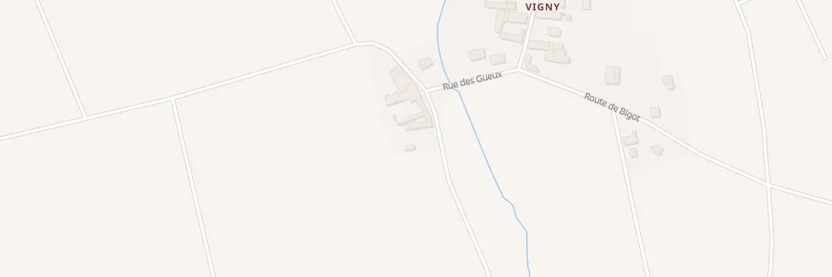 Plan du 4 Rue des Gueux à Venizy