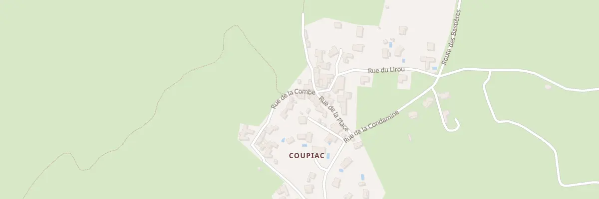 Plan du 33 Rue de la Combe à Brissac