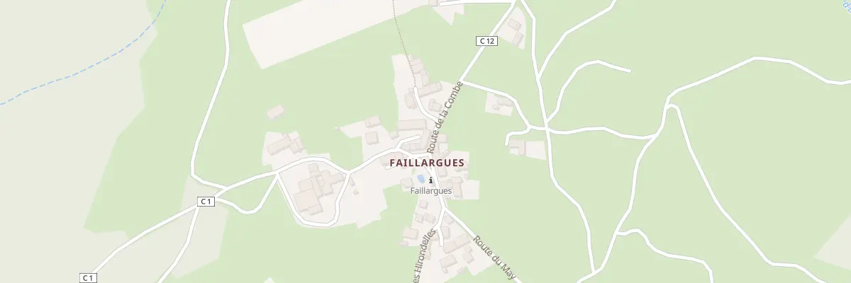 Plan du 5520 Faillargues à Marsac-en-Livradois