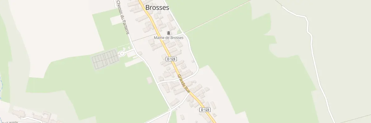 Plan du 22 Grande Rue à Brosses