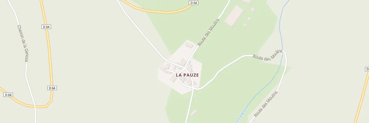 Plan du 5199 La Pauze à Arconsat