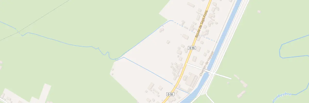 Plan du 403 Rte de Sept Fons à Dompierre-sur-Besbre