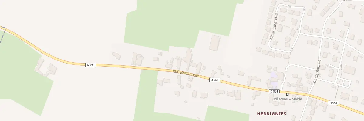 Plan du 138 Rue Berlandois à Villereau