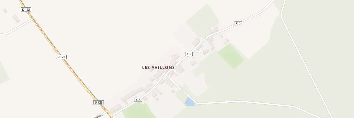 Plan du 35 Les Avillons à Mailly-la-Ville