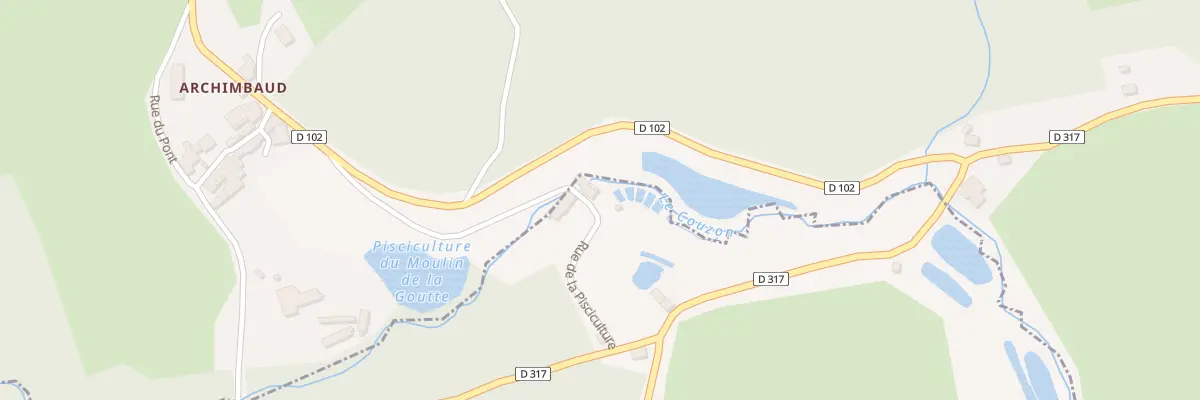 Plan du 5025 La Goutte à La Renaudie