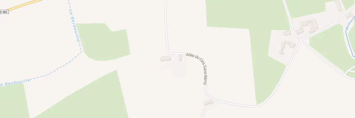 Plan du 2 All du Clos Saint Rémy à Monceau-sur-Oise