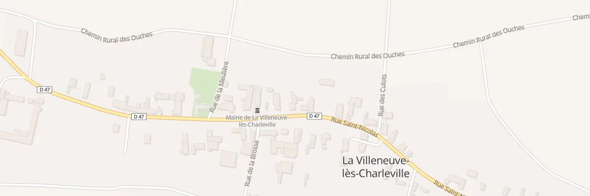 Plan du 9 Rue Saint Nicolas à La Villeneuve-lès-Charleville
