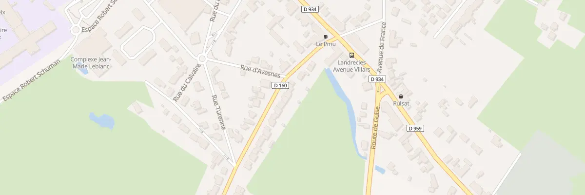 Plan du 14 Rue de la Folie à Landrecies