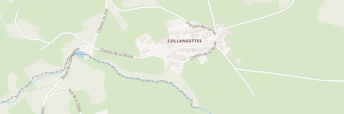 Plan du 5162 Collangettes à Champétières