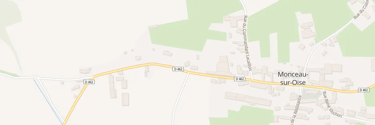 Plan du 11 Rue du Gen de Gaulle à Monceau-sur-Oise