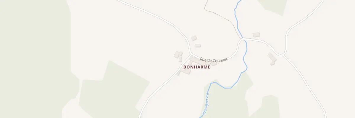 Plan du 5101 Bonharme à Monlet