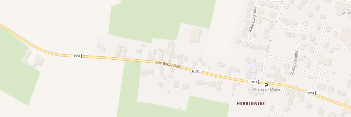 Plan du 136 Rue Berlandois à Villereau