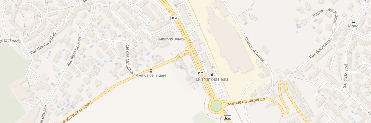 Plan du 13 Rte de Sète à Balaruc-les-Bains