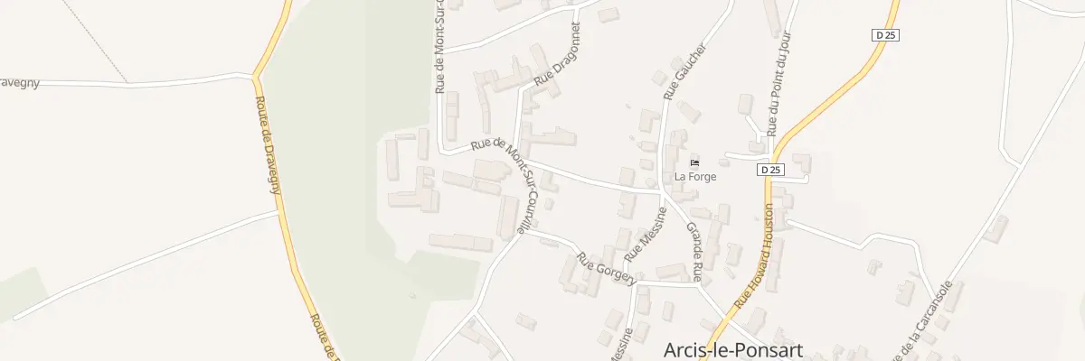 Plan du 11 Gr Grande Rue à Arcis-le-Ponsart