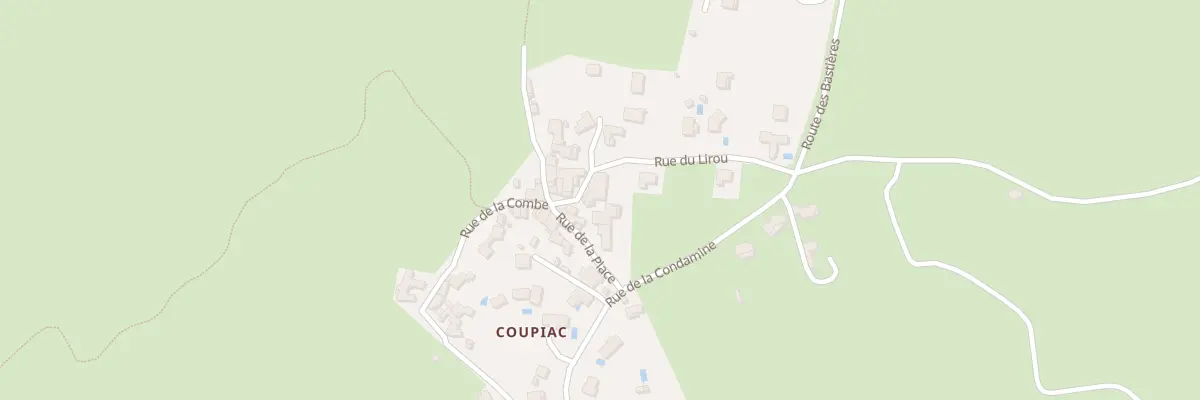 Plan du 207 Rue du Lirou à Brissac