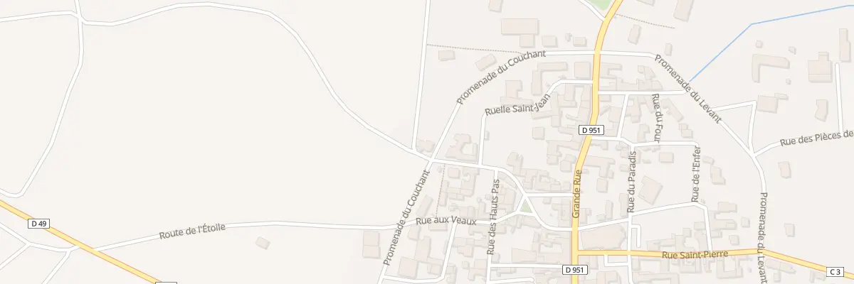 Plan du 2 Rue de la Poterne à Barbonne-Fayel