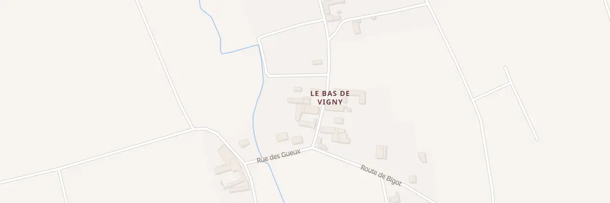 Plan du 3 Rue de la Prairie à Venizy