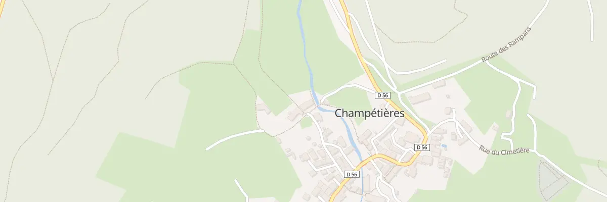 Plan du 5056 Le Bourg à Champétières