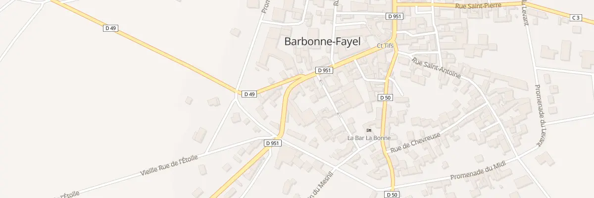Plan du 41 Grande Rue à Barbonne-Fayel