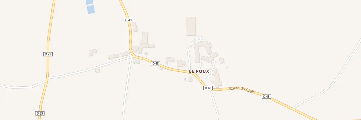 Plan du 5244 Le Poux à Saint-Jean-de-Nay