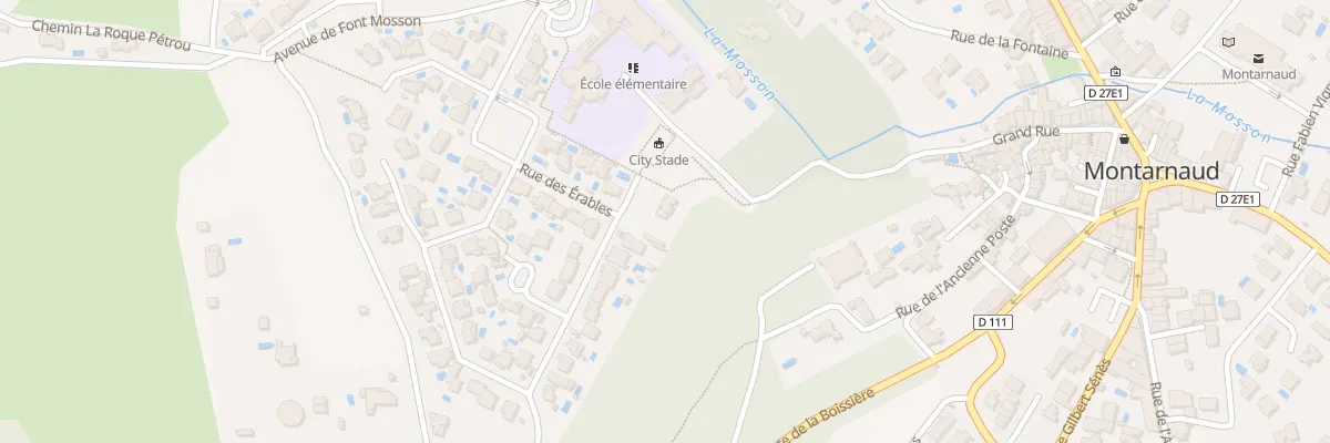 Plan du 17 Rue des Erables à Montarnaud