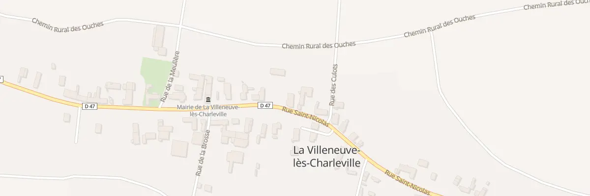 Plan du 15 Rue Saint Nicolas à La Villeneuve-lès-Charleville